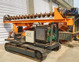 履帶打樁機(jī)為什么會(huì)打滑